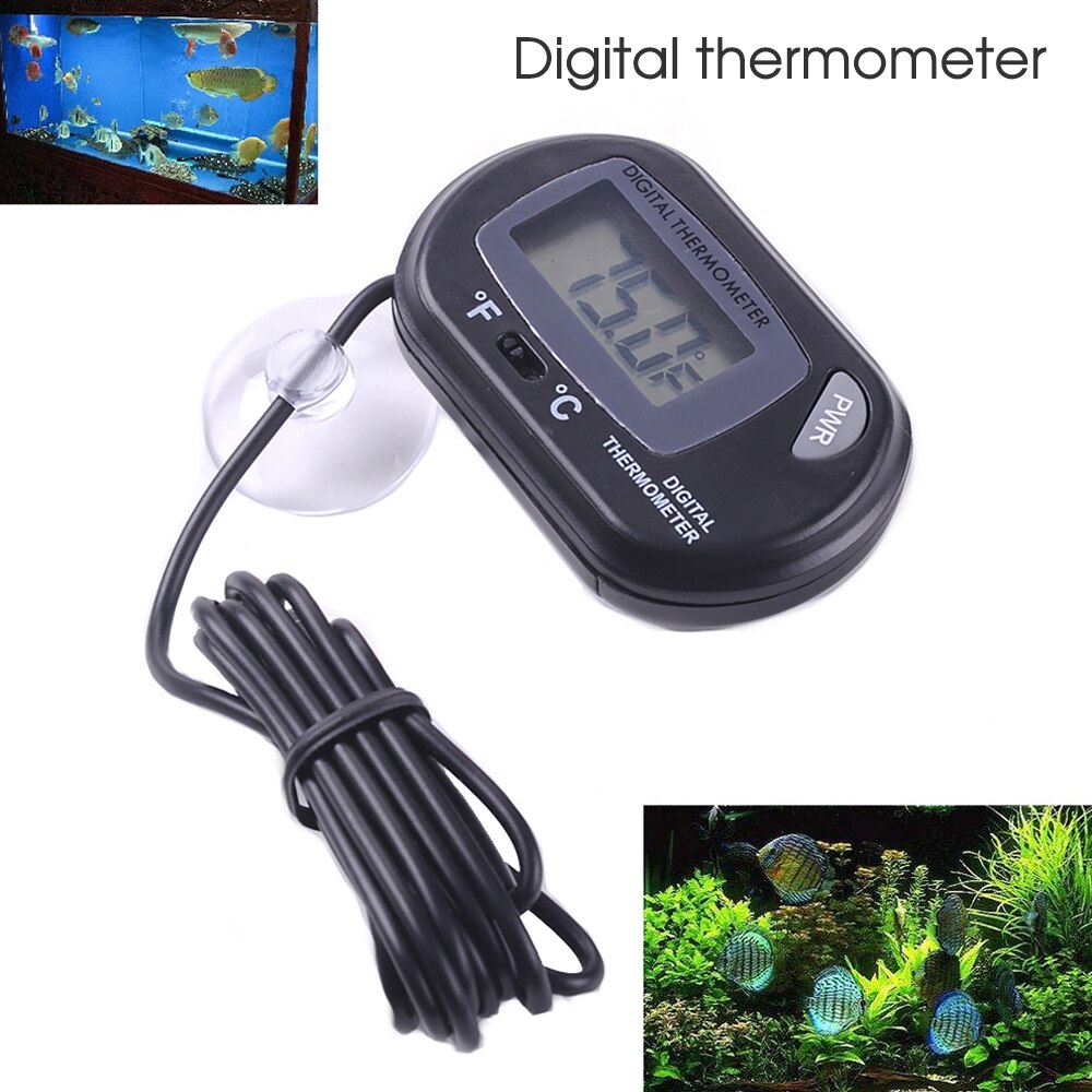 Mini Indoor Convenient Temperature Sensor Humidity Meter Thermometer Hygrometer Digital LCD Gauge For Refrigerator Aquarium
