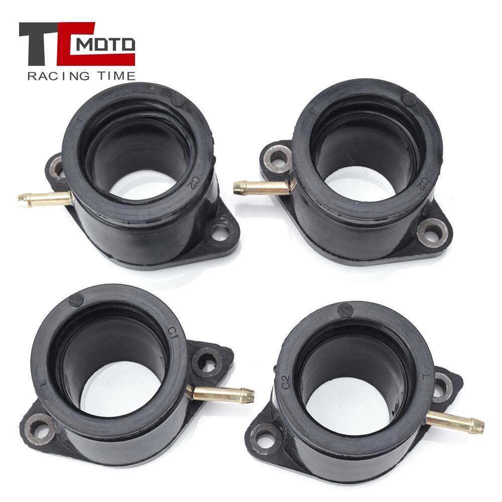 Tcmoto för yamaha  xj900 xj 900 xj900f 4bb 58 lmotorcykel förgasare intag gränssnitt carb adapter 31a-13586-00 31a-13596-00