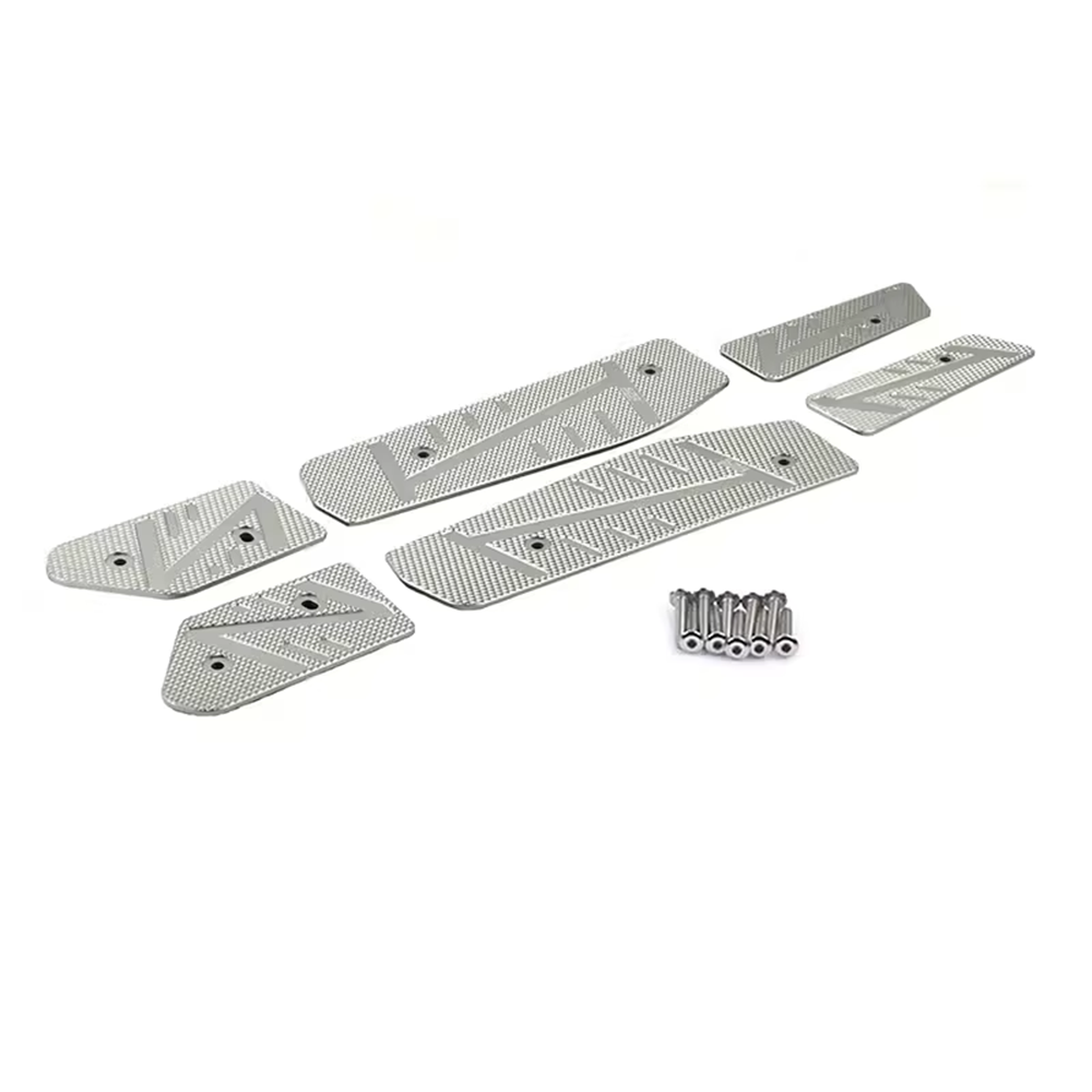 For voge  sr 250 gt sr 250gt sr250gt lx250t tilbehør fotstøtteplate puter pig fotstøtte fotpedaler trinn fotbrett fotputer: Grå