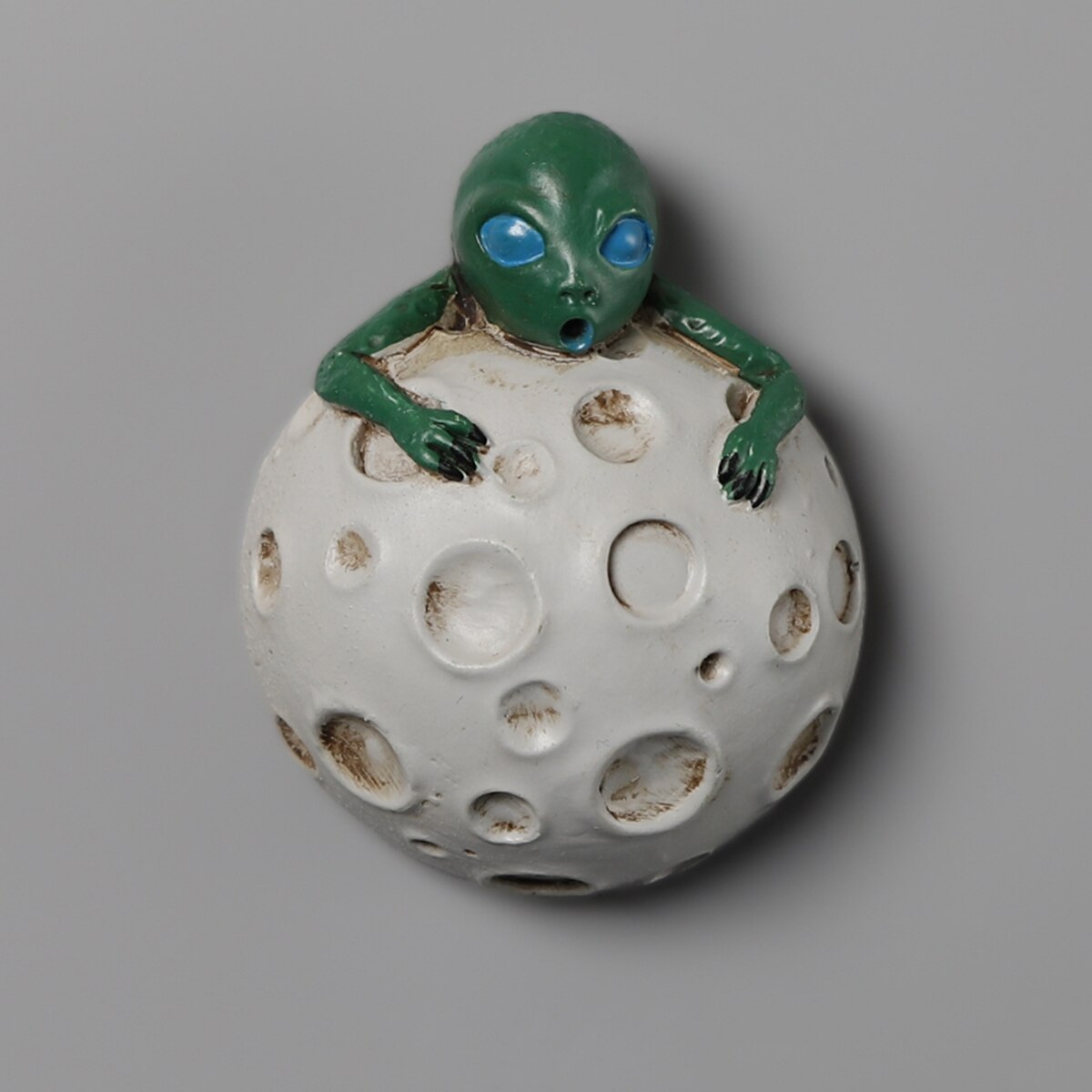 Astronaut Magnetic Fridge Magnets 3D Resin Planet Earth huttle Jupiter Saturn Sun Refrigerator Magnet Message Sticker: Moon Alien