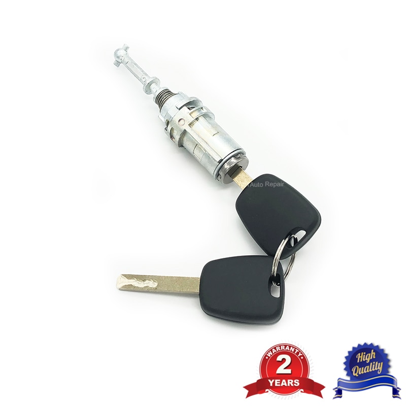 FRONT LEFT RIGHT DOOR LOCK BARREL WITH TWO KEYS FOR CITROEN C2 C3 C4 9170T9