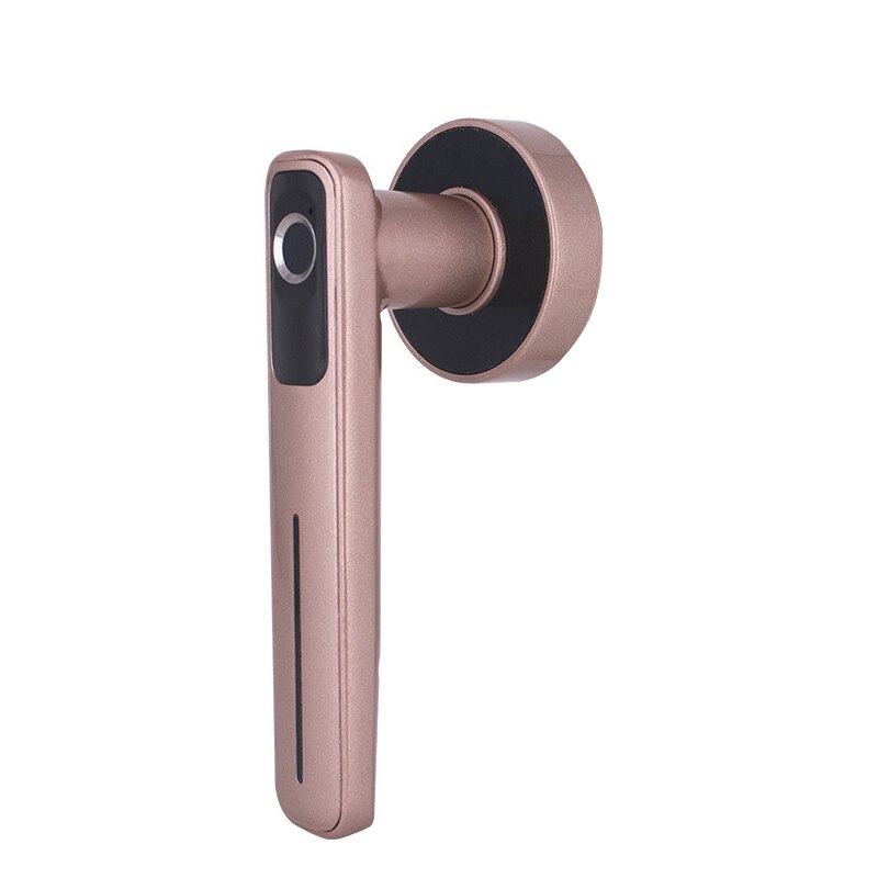 Fingerprint Door Lock Electric Fingerprint Lock with Mechanical Key for Indoor Home Access Control(Single Tongue Right)