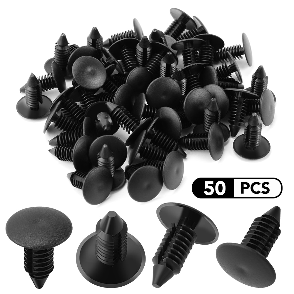 Clip de agujero de 8mm para coche, remache para Renault Clio, Megane, Scenic, Twingo, Kangoo Master, kwid, símbolo Trafic, Kaptur, Kadjar