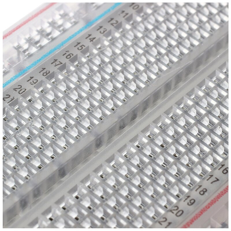 -Experiment Board Breadboard Circuit Board ZYJ - 60 transparent