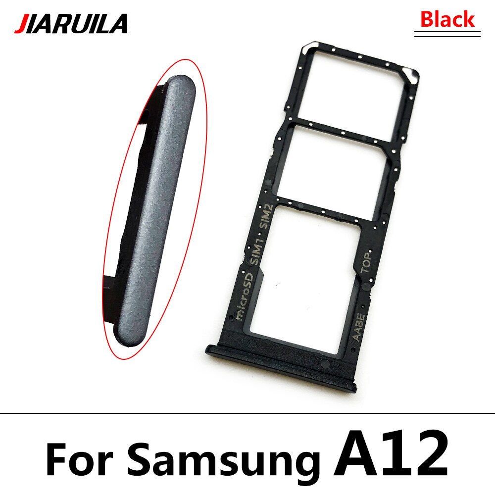 5 sztuk/partia dla Samsung A12 gniazdo karty SIM taca uchwyt czytnika SD dla Samsung A12 A31 A51 A71 taca karty Sim podwójny uchwyt atacado