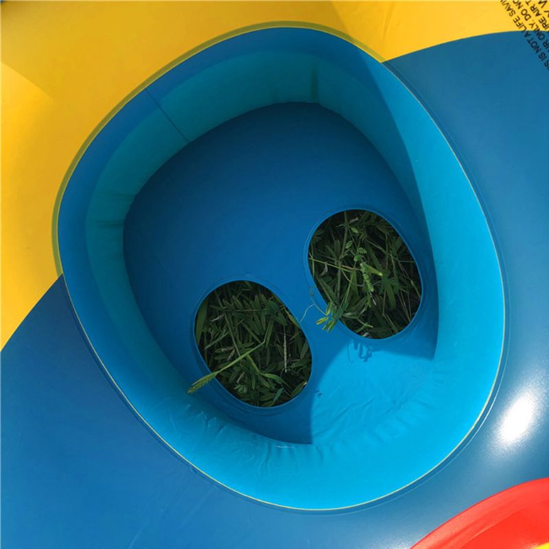 1 Pc Car Shaped Inflatable Pool Float Boat Pool Swimming Floats for Toddler Infant Boys Girls Durable PVC Beach Party Pool