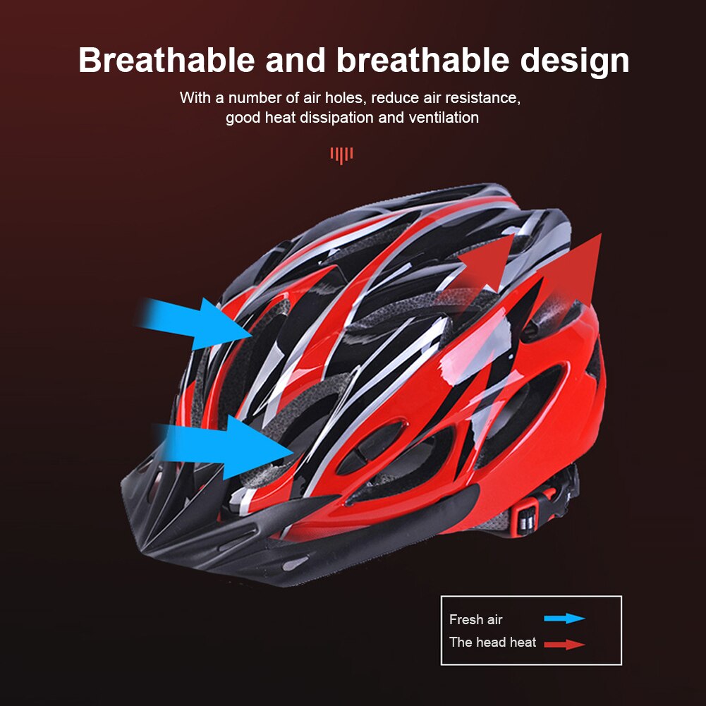 Casco ligero de motocicleta para hombre y mujer, protector de seguridad para bicicleta de carretera, MTB,
