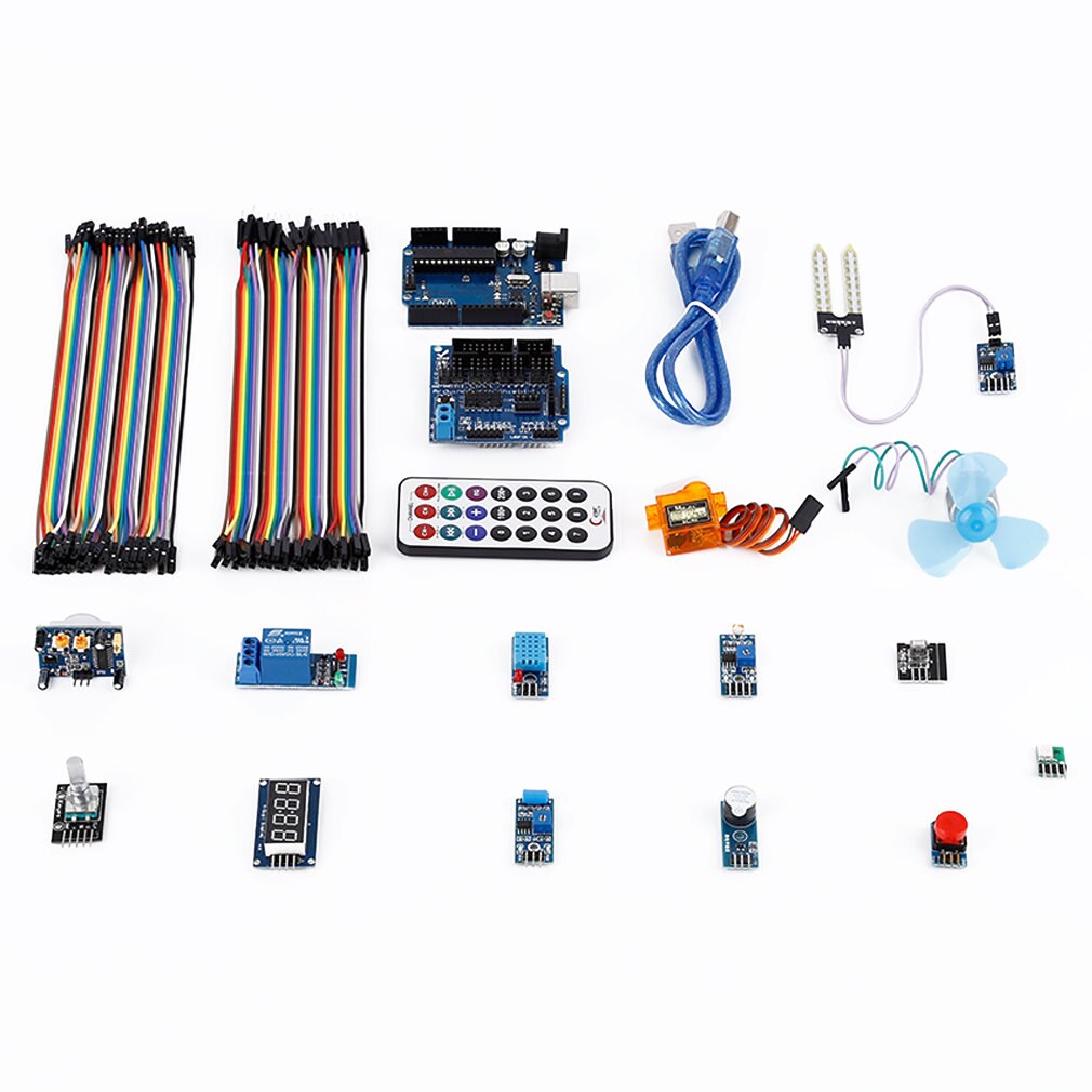 OCDAY 20 in 1 Ultimate Smart Home Robot Electronic Starter Kit for Beginners