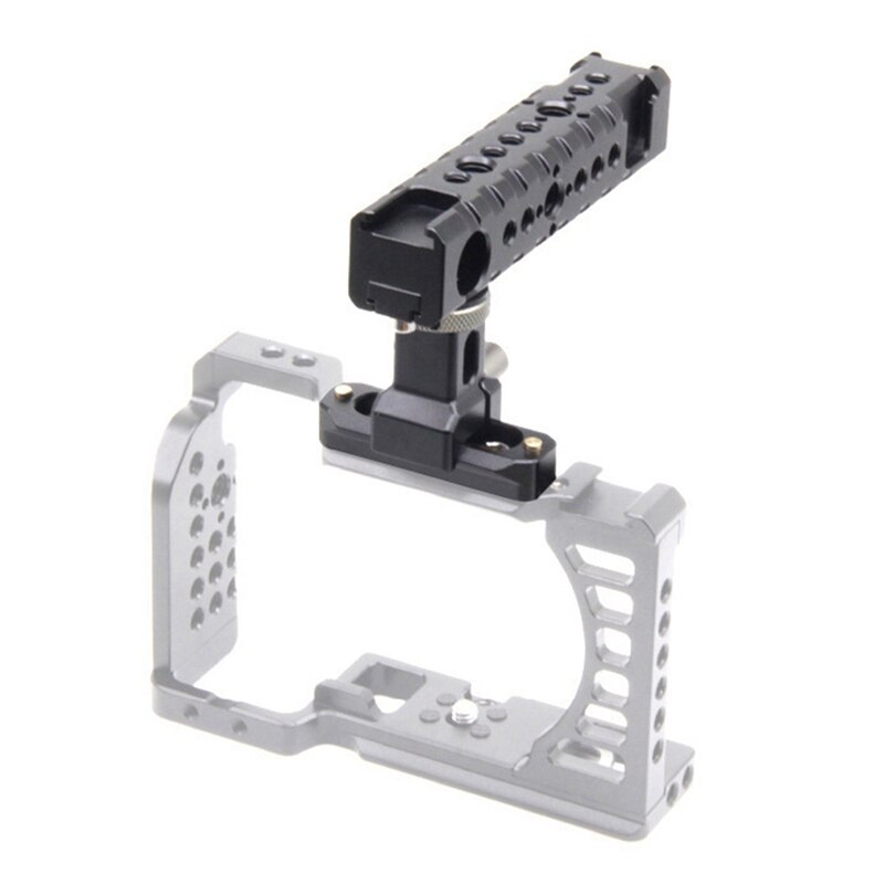 Camera Cage Top Handvat Voor Sony Canon Nikon Camera Konijn Kooi Fotografie Vlog Schoen Chute Camera Handvat