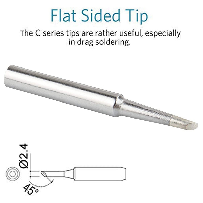 JFBL 5Pcs ST Series Soldering Tip for Weller WLC100, WP25, WP30, SP40L,SP40N and WP35 Irons Tips