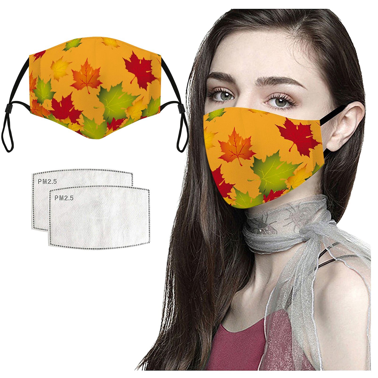 Kerstcadeau Kerstman Stofmasker Kerst Decoratie Ademend Masker Jaar Decoratie Navidad Vrolijk Kerstfeest