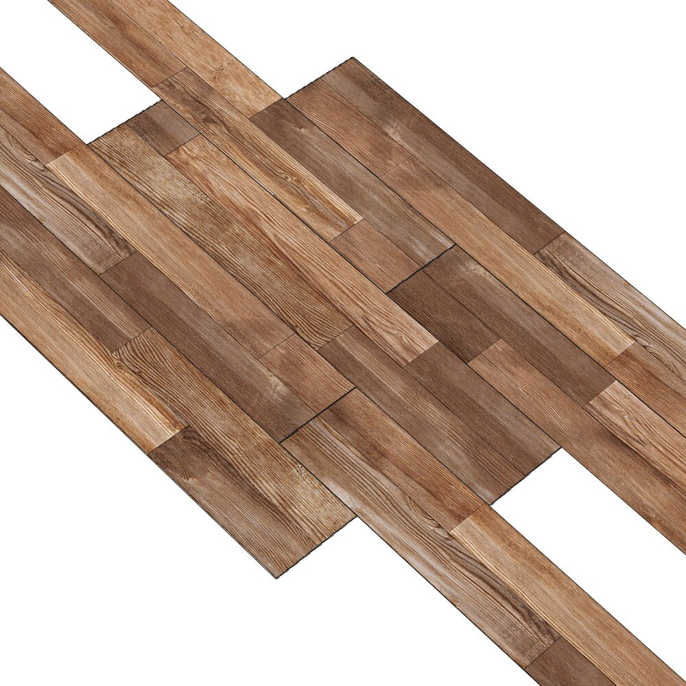 7Sheets/Set Houten Vloer Sticker Waterdichte Zelfklevende Floor Decoratieve Tegel Sticker Woonkamer Slaapkamer Huis Decoratie: EWF059