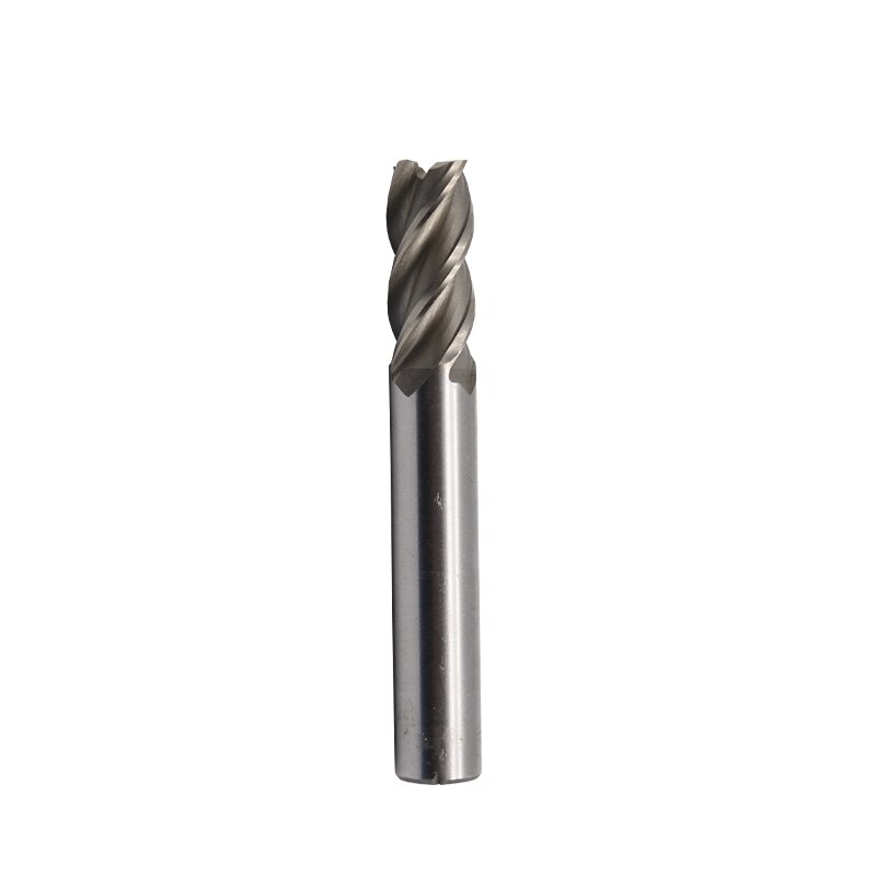 1 pièce HSS CNC queue droite 4 cannelures fraise fraise fraise outil de travail des métaux 2/3/4/6/8/10/12/14mm pour fraiseuse