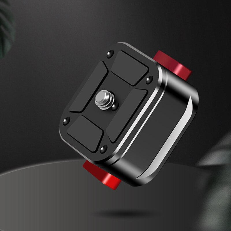Bærbar quick release plade med 1/4 tommer skrue slr kamera stabilisator stativ quick release base ptz beslag