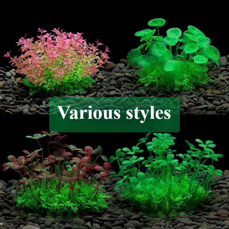 Kunstmatige Plastic Aquarium Planten Aquarium Aquatische Nep Struik Water Gras Bekijken Aquarium Decoratie Mohamed Negatif Ohio Ohio Ohio