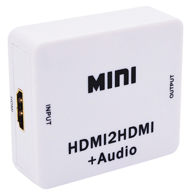 1080p hdmi-extractor-splitter hdmi digitaal naar analoog 3.5mm uitgangen hdmi 2 hdmi