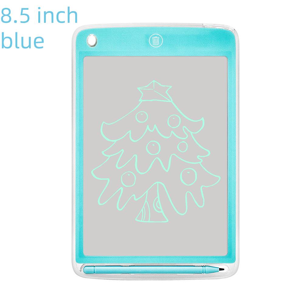 Ultra Thin Graphics Board Calligraphy Doodling Drawing Board Handwriting Pads LCD Mini Convenient LCD Writing Tablet 6.5inch: 8.5 inch blue