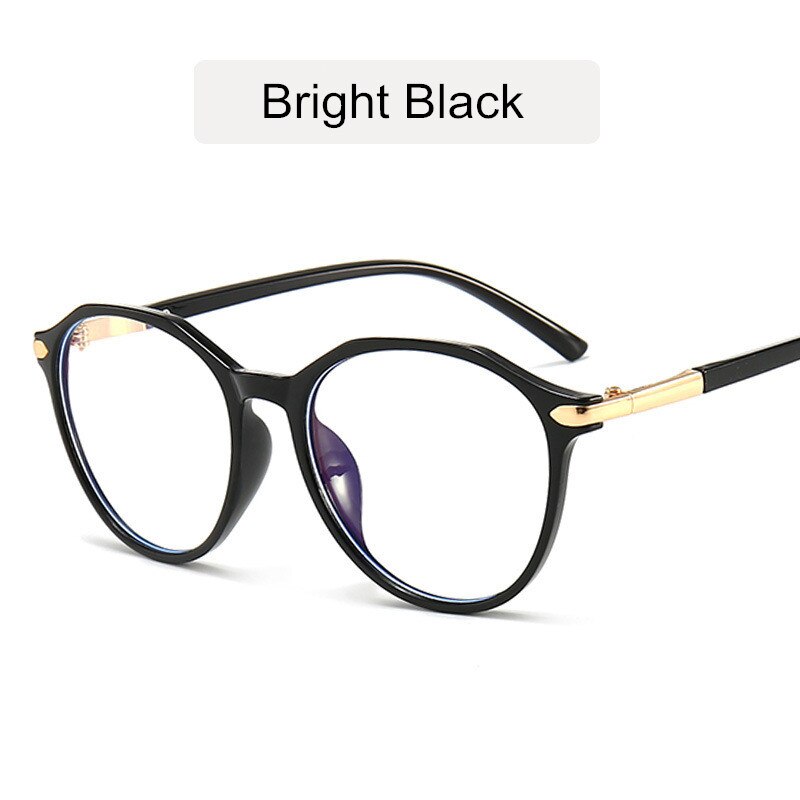 KOTTDO-Gafas de luz azul para ordenador, lentes para videojuegos, con Uv400, montura transparente, Anti rayos azules: bright black