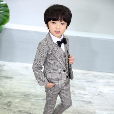 Galler pojkar kostymer för bröllop enkelknapps kavaj för pojkar jacka för pojke kostym garcon pojkar smoking jogging garcon