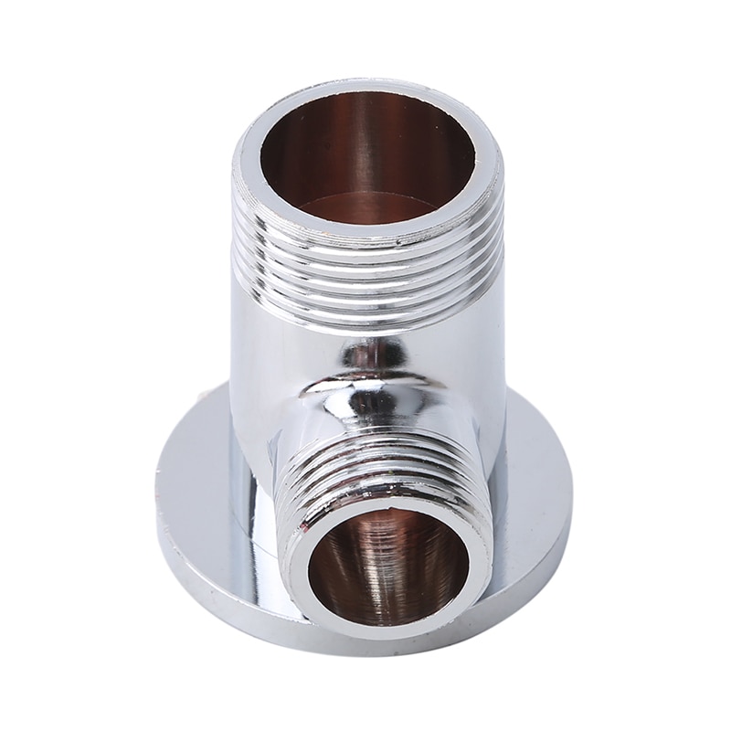 3 Way Diverter Hose Shower Adapter Fitting Adapter Connector For Angle Valve Hose Bath Shower Arm Toilet Bathtub Faucet