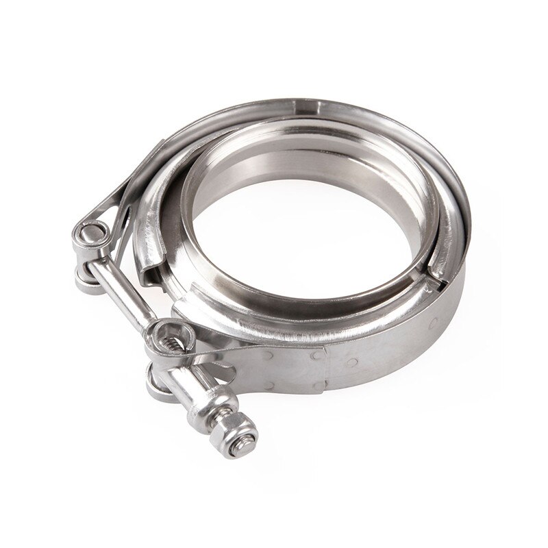 2” 2.5” 3” 3.5” 4” Car Hose Flange Clamp Stainless Steel 304 V-Band Clamp M/F 3 v band Turbo Exhaust Downpipe Male/Female