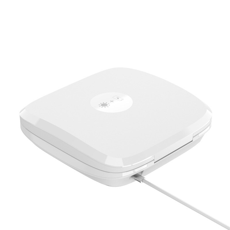 4in1 qi caixa de esterilização carregador sem fio esterilizador do telefone caixa luz uv desinfecção para iphone 11 pro apple relógio para airpods