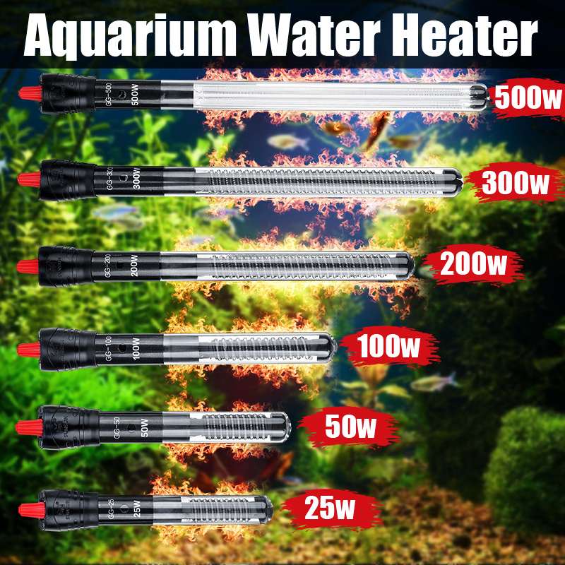 Image showcasing Aquarium Heater 500W Fish Automatic Constant Tempe... - Grandado