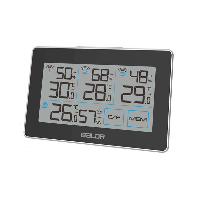 Thermometer hygrometer sensor - WiFi thermo-hygrometer vochtsensor met