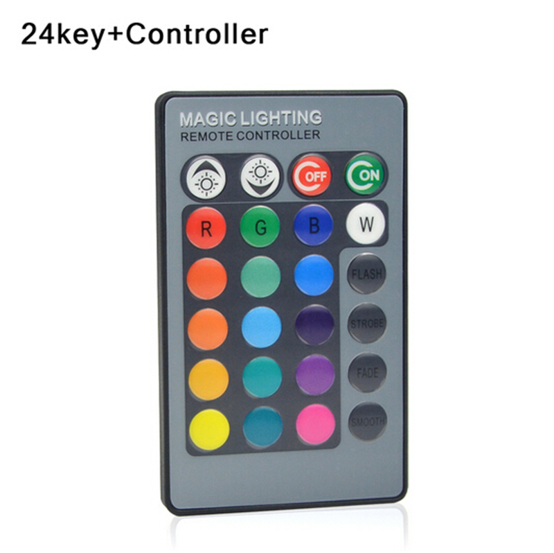 110v stk. 220v e27 e14 rgb led-pære, 16 farver, magisk led-natlampe, dæmpbar scenelys, fjernbetjening med 24 taster, dekorativ