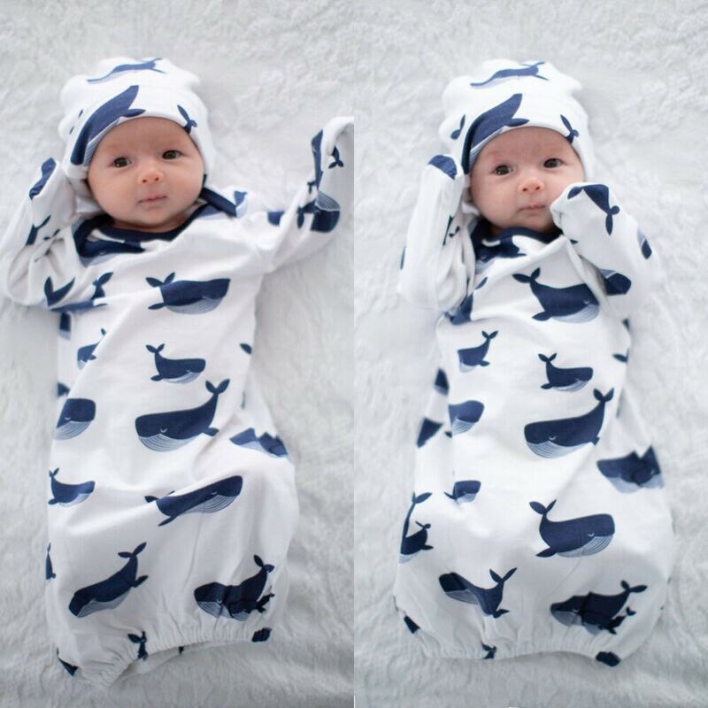UNS 2Stck Neugeborenen Baby Junge Mädchen Baumwolle Swaddle wickeln Decke Schlafsack Baby Kostüm