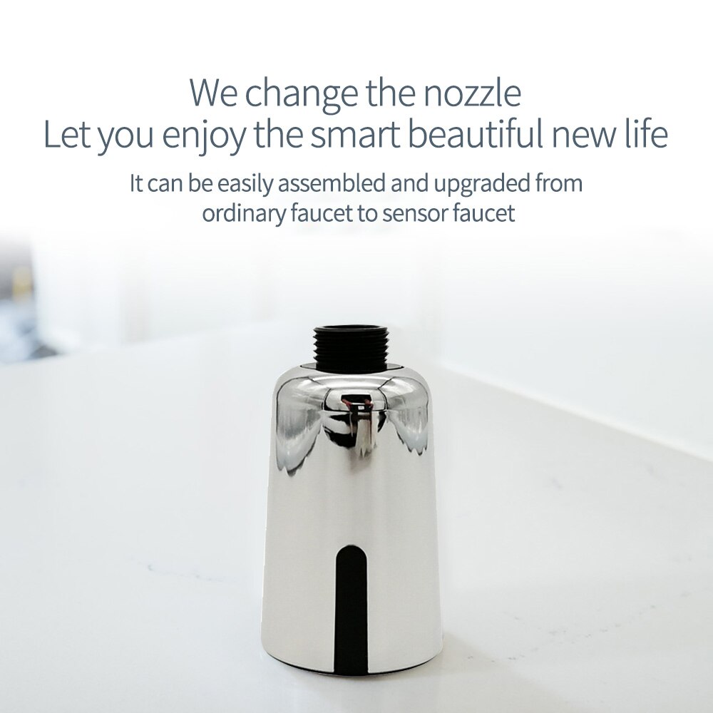 Faucet Infrared Sensor Water Saving Device Kitchen Water Saving Smart Sensor Faucet Mouth Automatic Sensor Faucet Double Sensor