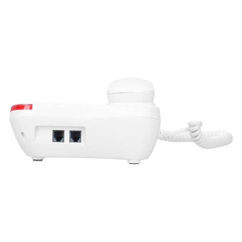 TCF-2300 Large Clear Button Desk Wall-Mountable phone Single Line Corded Telephone for Home Office
