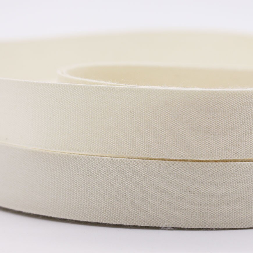 Sangle en coton blanc, rouleau de 15mm, rubans blancs, accessoires décoratifs pour bricolage, Scrapbooking, couture