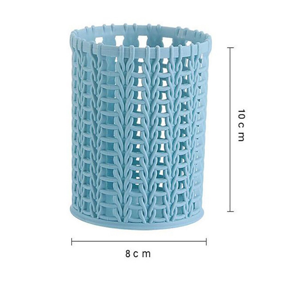 Panier compact en plastique pour cuisine, salle de bain, bureau, organisateur de bureau, porte-stylo, trousse à crayons pour employé de bureau ou étudiant  a30