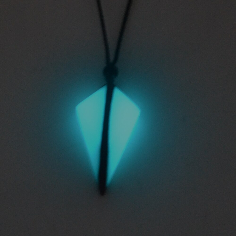 Mode Ketting, Hout Hars Combinatie, "Lichtgevende Sieraden In Het Donker Na Lichtabsorptie", Voor Mannen En Vrouwen