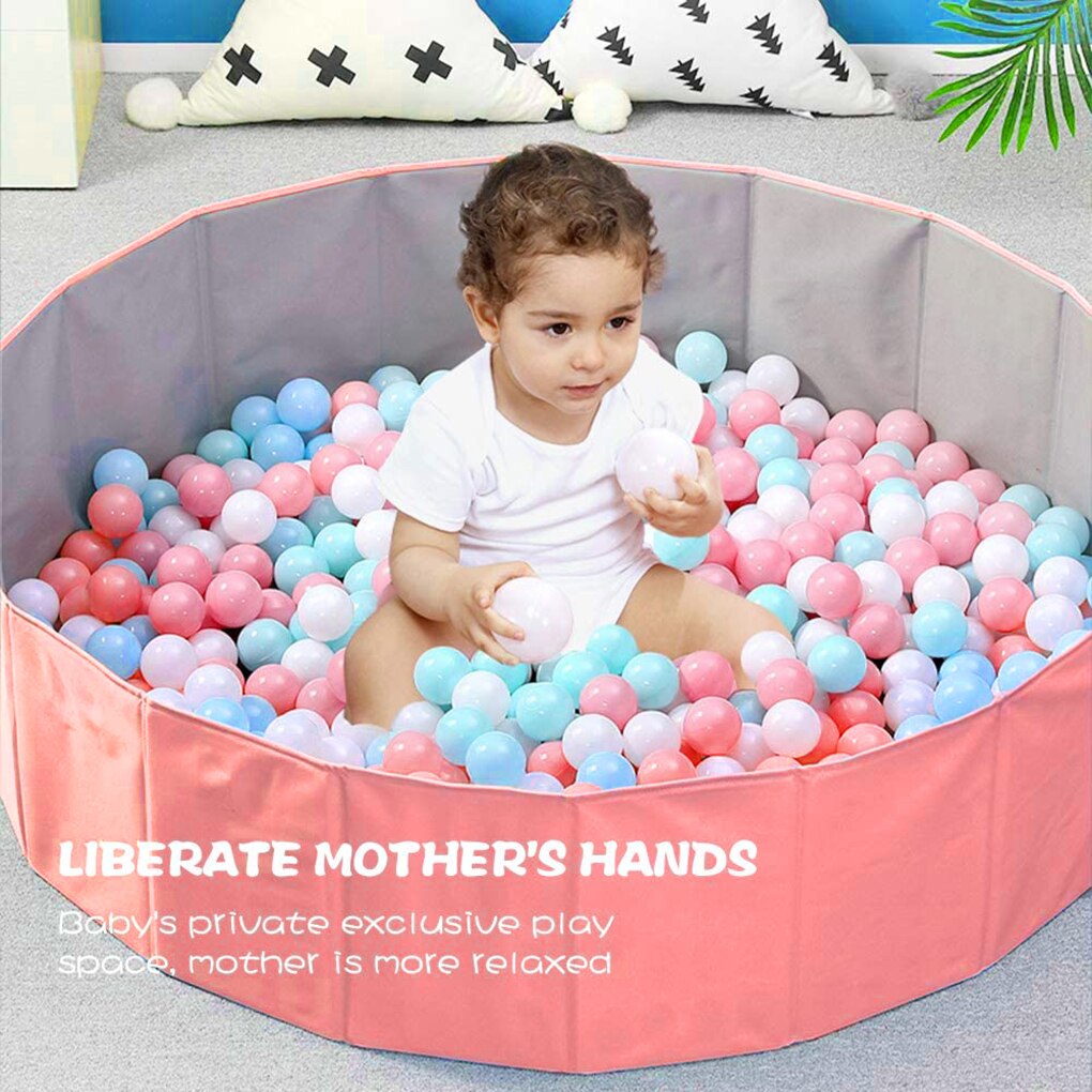 Ball Pool Folding Ocean Ball Tent Portable Kid Outdoor Playard Children Game Play Pit Blue/Pink