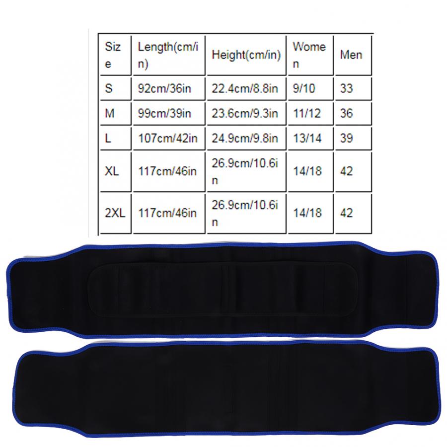 Adjustable Fitness Waist Belt Waistband Sports Yoga Fitness Lumbar Waist Abdomen Support Correction Fixing Belt Protector