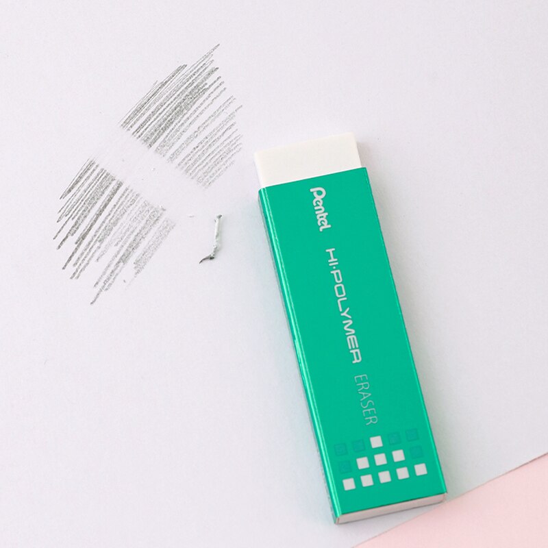 1pcs Pentel EZEE02 Chewing Gum Eraser 4B 4.5mm High-gloss Ultra-thin Eraser Clean for Art Students
