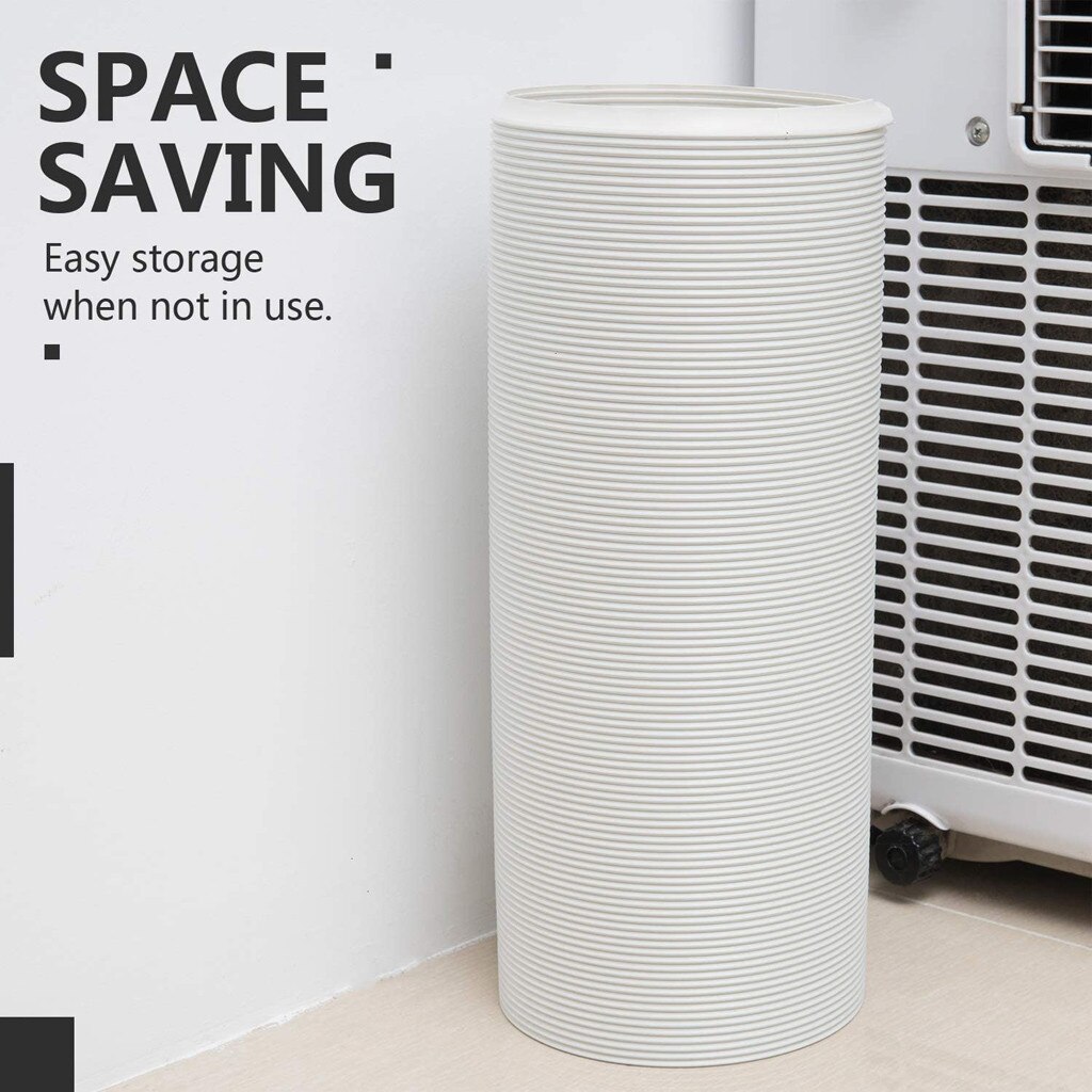 Universal Portable Air Conditioner Hose 5.9 Inch Diameter with Clockwise Thread