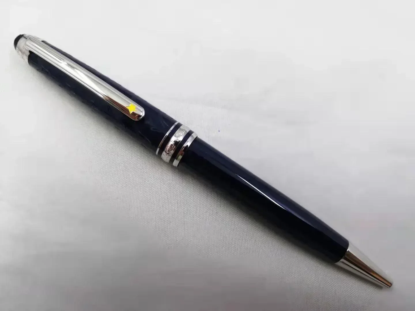 Bolígrafo pequeño Prince de lujo, suministros de oficina de Metal, fuente de Gel para escribir: Morado / efectivo