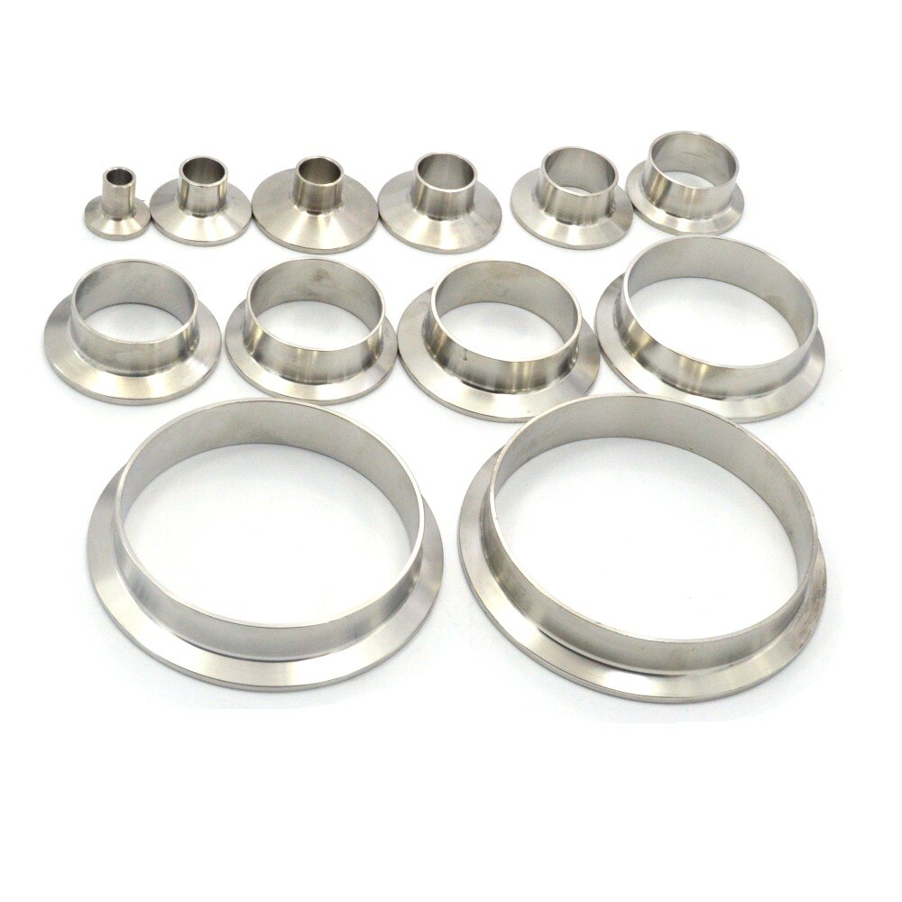 Sanitary Pipe Weld Ferrule Tri Clamp Type Stainless Steel Flange SUS 304