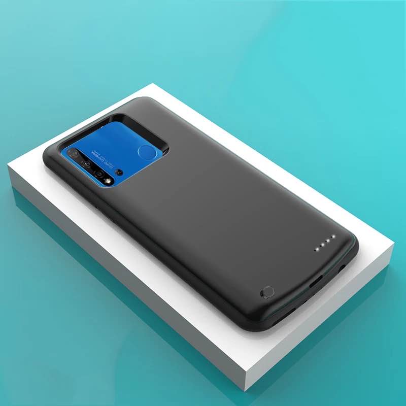 Power Bank Case for Huawei P20 Lite - 6800mAh Battery Charger Case - Shockproof External Battery Back Cover