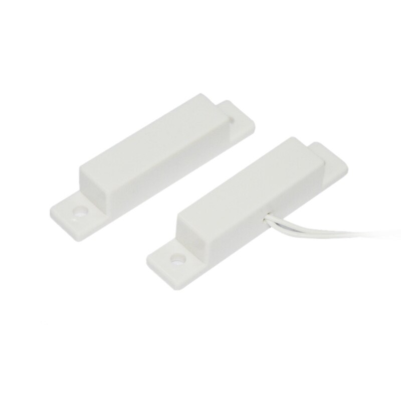 10 Pair Wired Door Window Sensor Magnetic Contact Sensor Normal Closed Wired PSTN GSM WIFI Wireless Alarm System Home Security