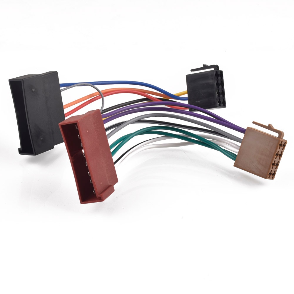 Adaptateur de câble et connecteur de harnais d&#39;autoradio ISO, pour ford Fiesta mk4 Escort Mondeo Focus grenade Explorer