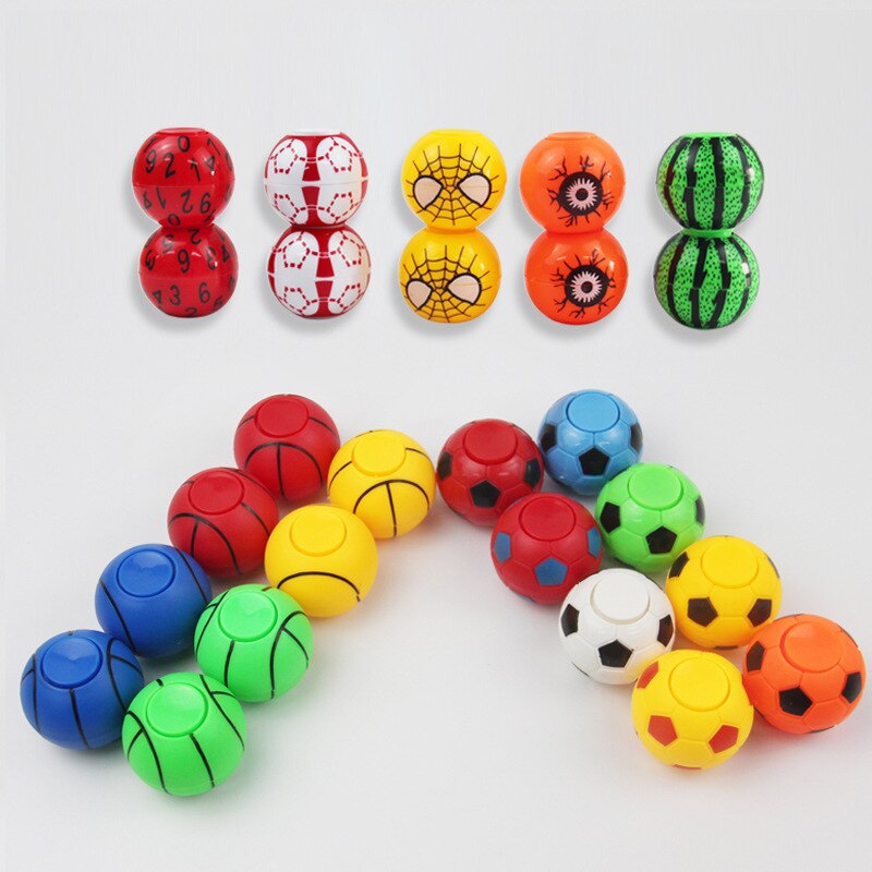 Huilong Spiner Giocattolo Regali del Nuovo Gioco del Calcio Punta Delle Dita Gyro Dito Giocattoli di Decompressione Spinner Mano Spiner Ruota Rotating