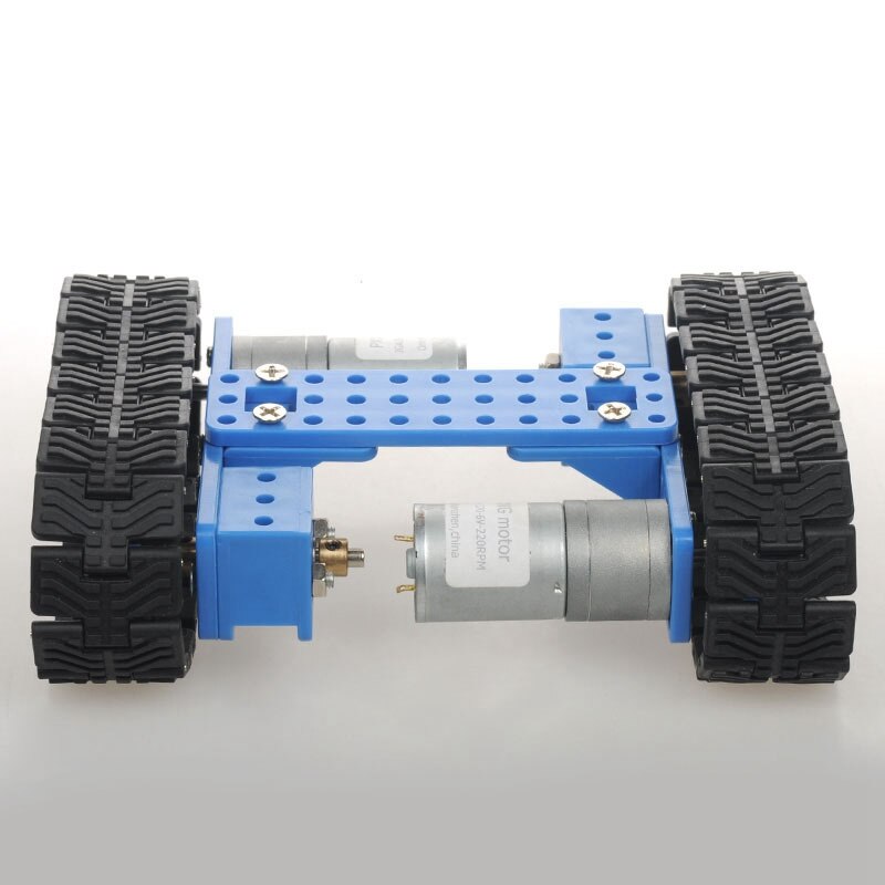 DIY Technology Production Assembled Tanks with Remote Control High Torque Small Track Tanks DIY Robot