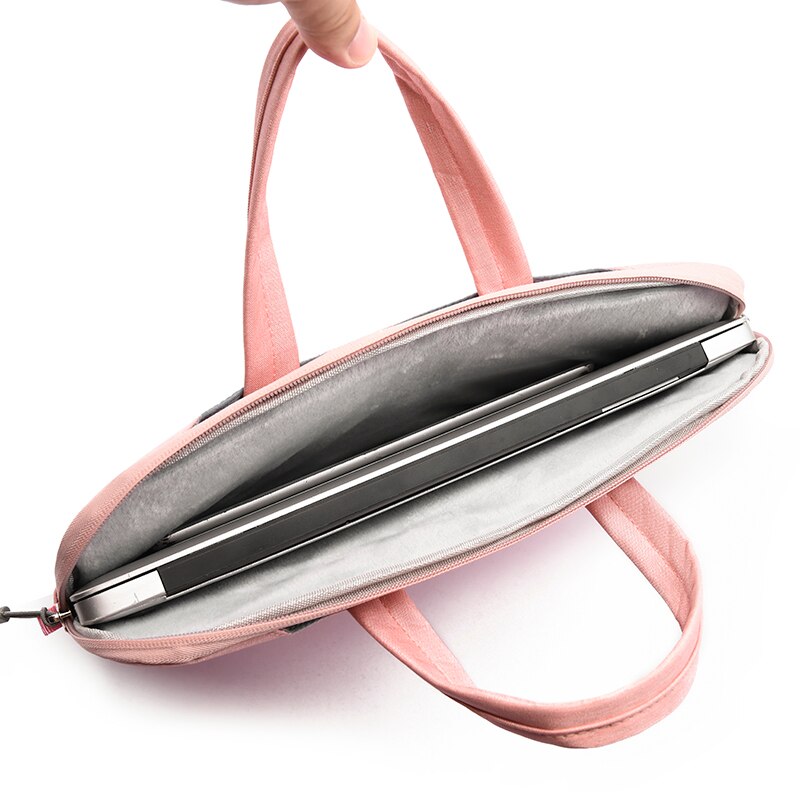 Sac d'ordinateur portable 13.3 14 15.6 17.3 pouces étanche sac d'ordinateur portable pour Macbook ordinateur épaule sac à main porte-documents sac souris sac