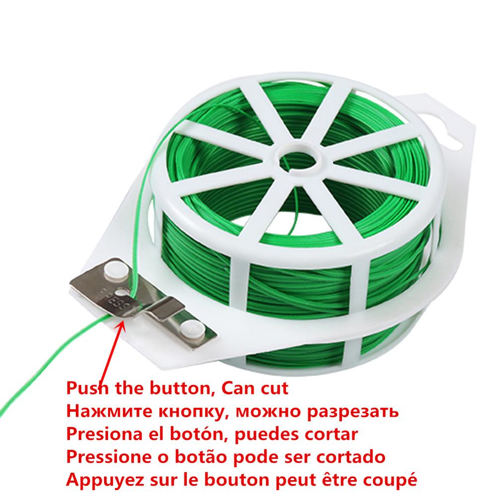 200er-Set Pflanzen-Klipps Aus Nylon – Wiederverwendbare Garten-Kabelbinder Für Ranken, Reben & Kabel