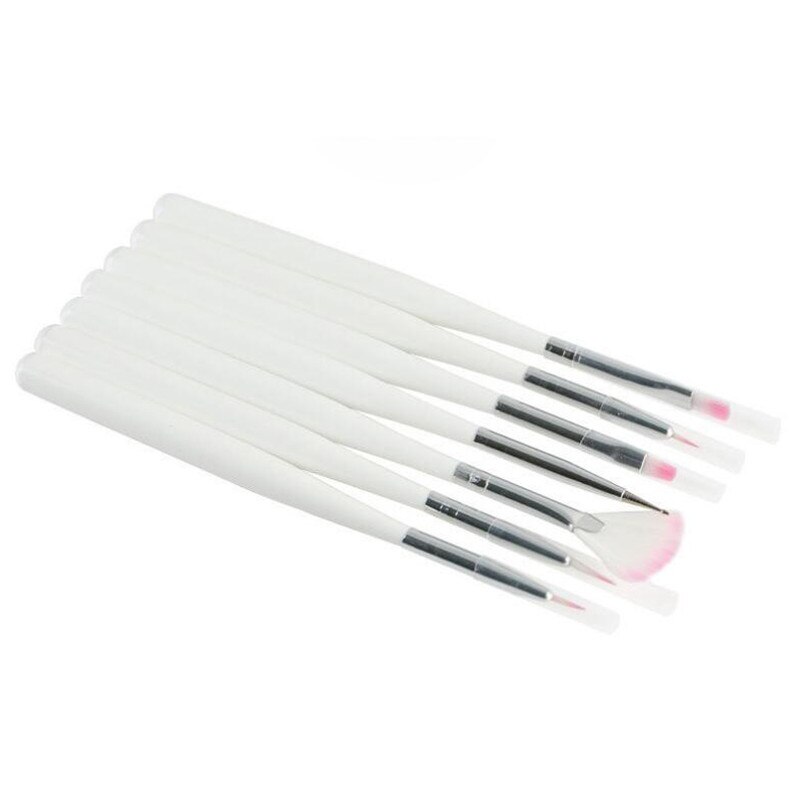 7 Stks/set Fondant Cake Schilderen Borstel Decorating Afstoffen Icing Gebak Cake Decorating Pen Brush Diy Gebak Koken Tool