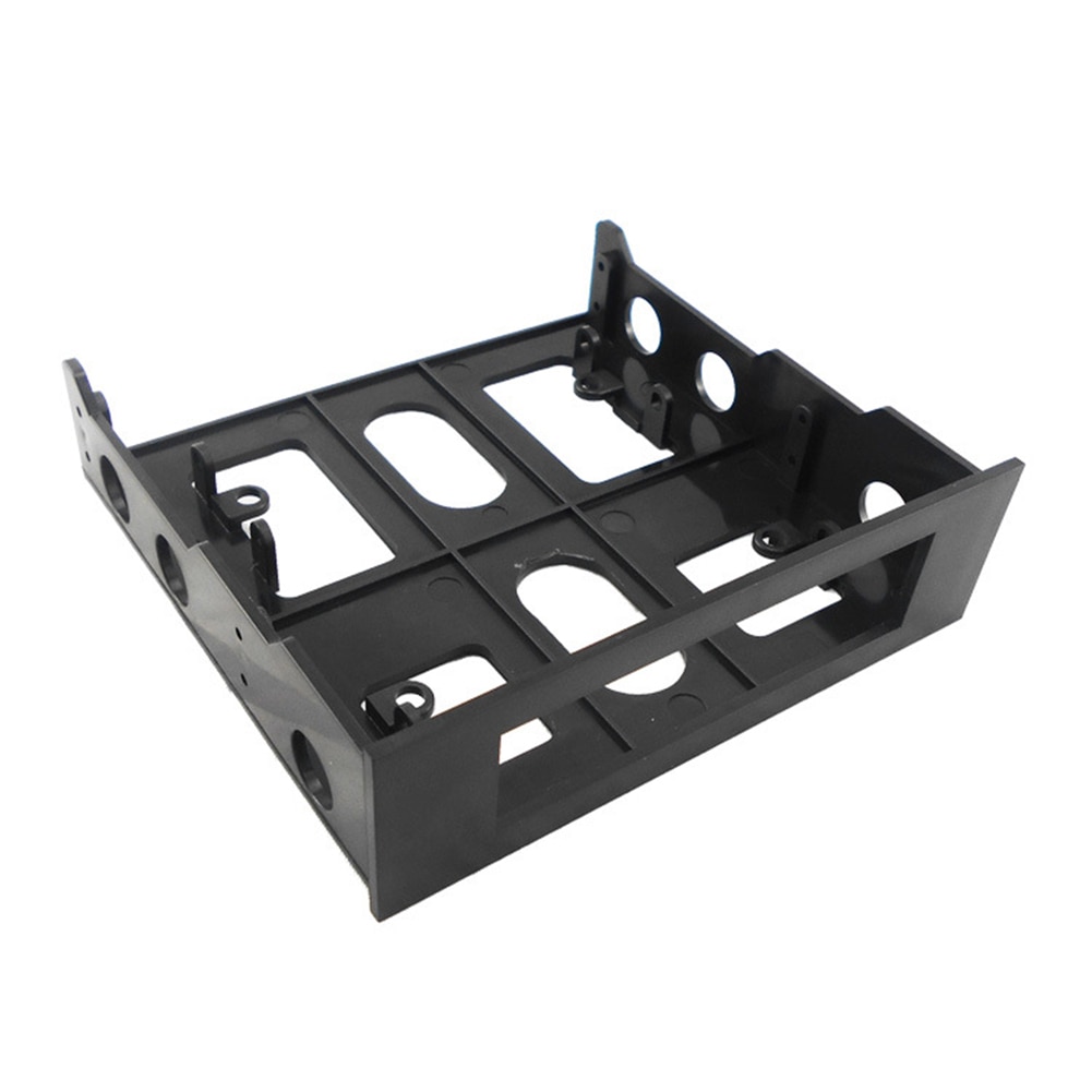 Soporte de montaje adaptador de carcasa de PC y ordenador, estante de Bahía de disco duro de 3,5 a 5,25 pulgadas,